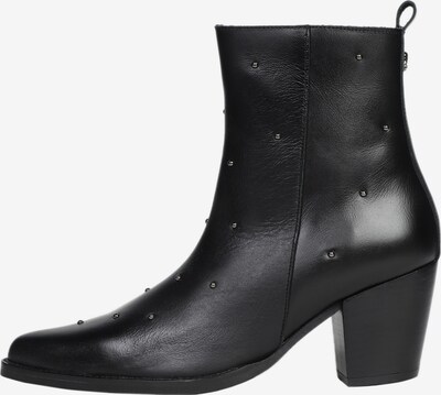 Botine Scalpers pe negru, Vizualizare produs