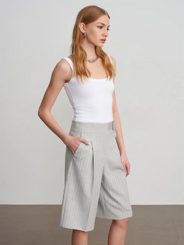 Wide leg Pantaloni di Dilvin in grigio