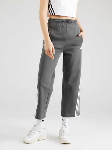 ADIDAS SPORTSWEAR Loose fit Workout Pants 'Future Icons' in Grey: front