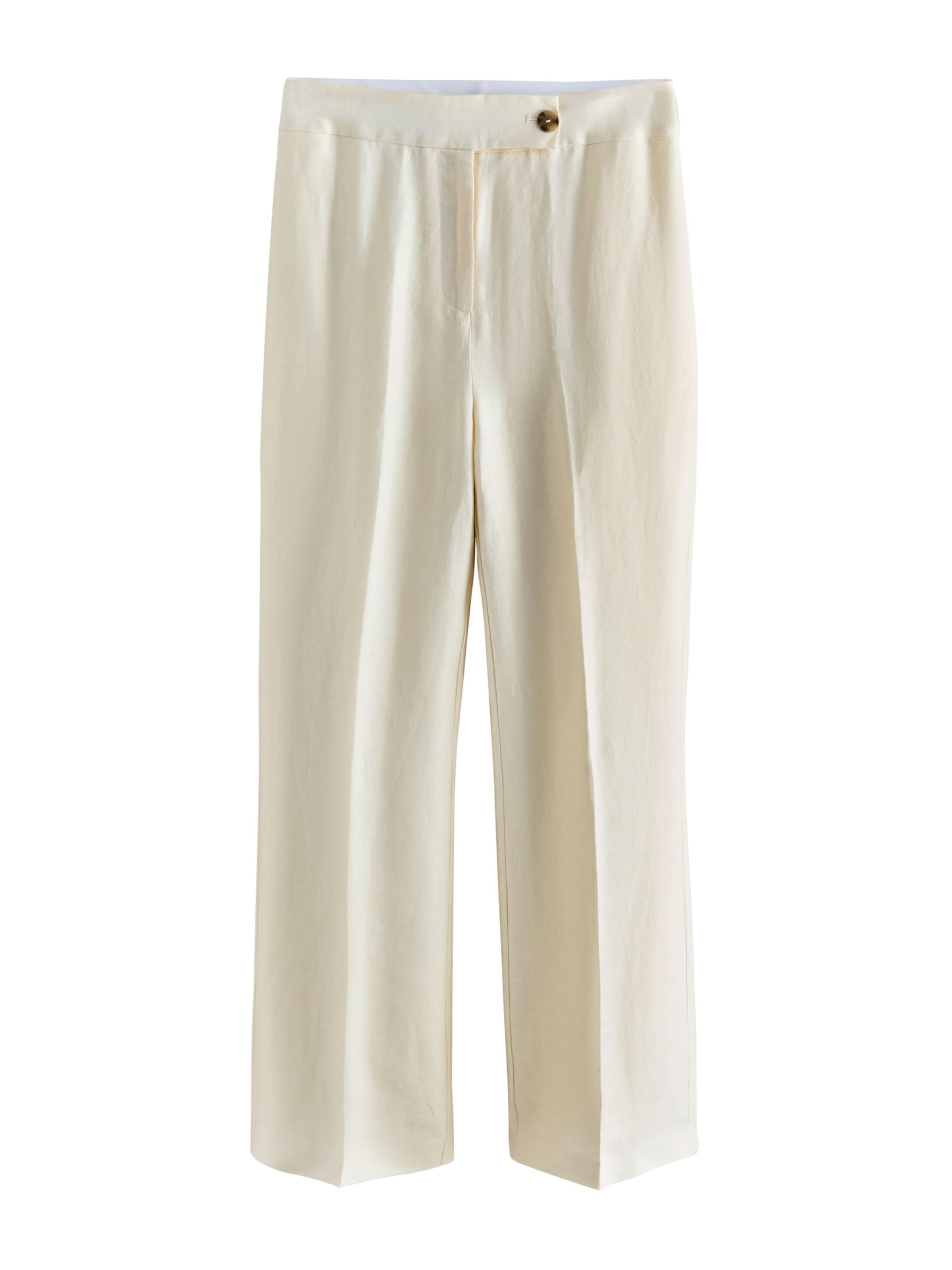 Next Pantalon 'N. Premium' in de kleur Wolwit, Productweergave
