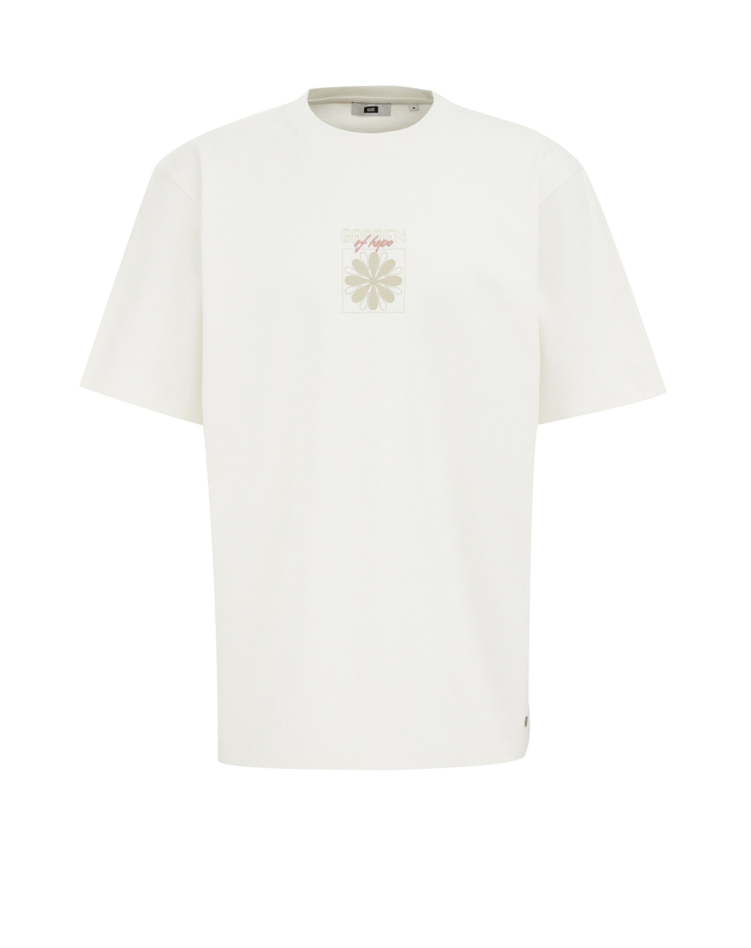 WE Fashion Футболка в Бежевый: спереди