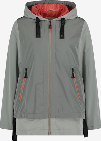 Amber & June Between-season jacket in Grey: front