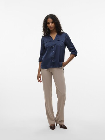 VERO MODA Bluse 'LOU' i blå