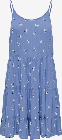 Robe d’été 'MAJ LIFE' ONLY en bleu : devant