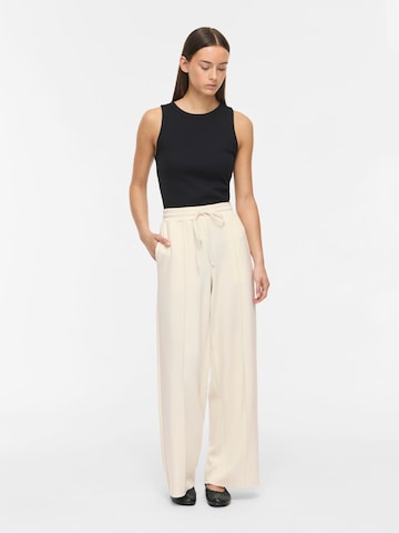 VILA Wide leg Broek 'VITelana' in Beige