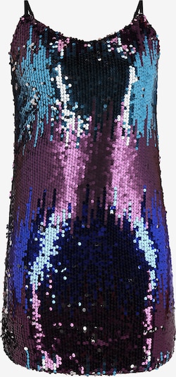 NAEMI Mekko värissä turkoosi / kuninkaallisen sininen / lila, Tuotenäkymä