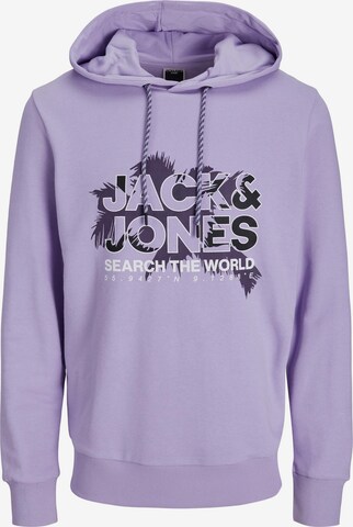 Sweat-shirt 'Maina' JACK & JONES en violet : devant