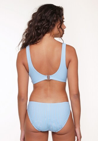 LingaDore Triangle Bikini Top in Blue