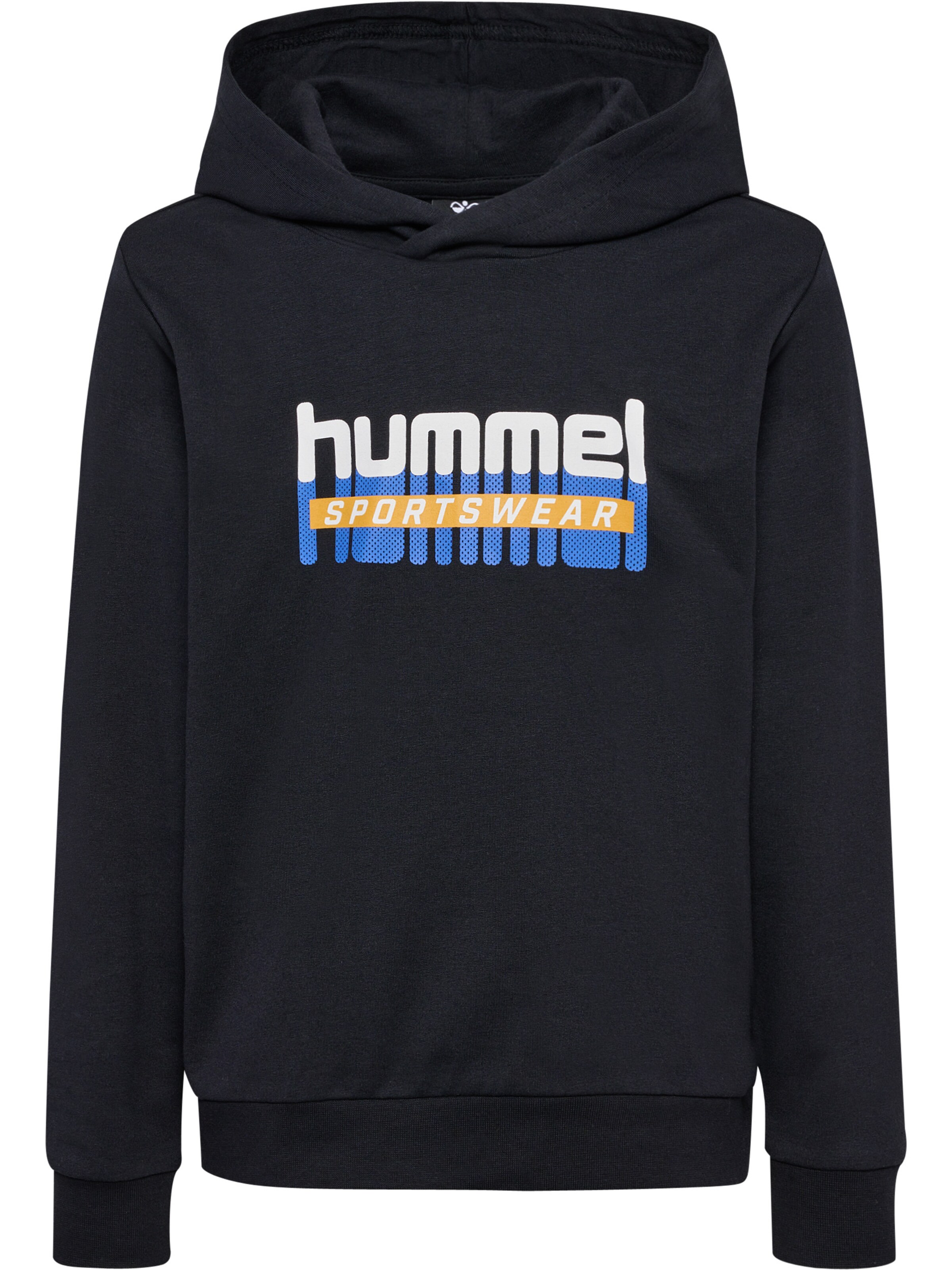 Hummel Sweatshirt 'Tukas' in Zwart: voorkant