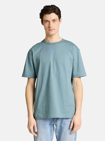 TOM TAILOR DENIM T-Shirt in Blau: Vorderseite