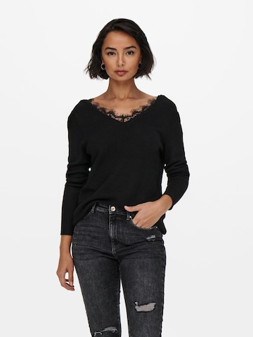 ONLY Sweater 'Julie' in Black: front