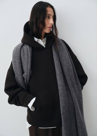 MANGO Scarf 'Perla' in Grey