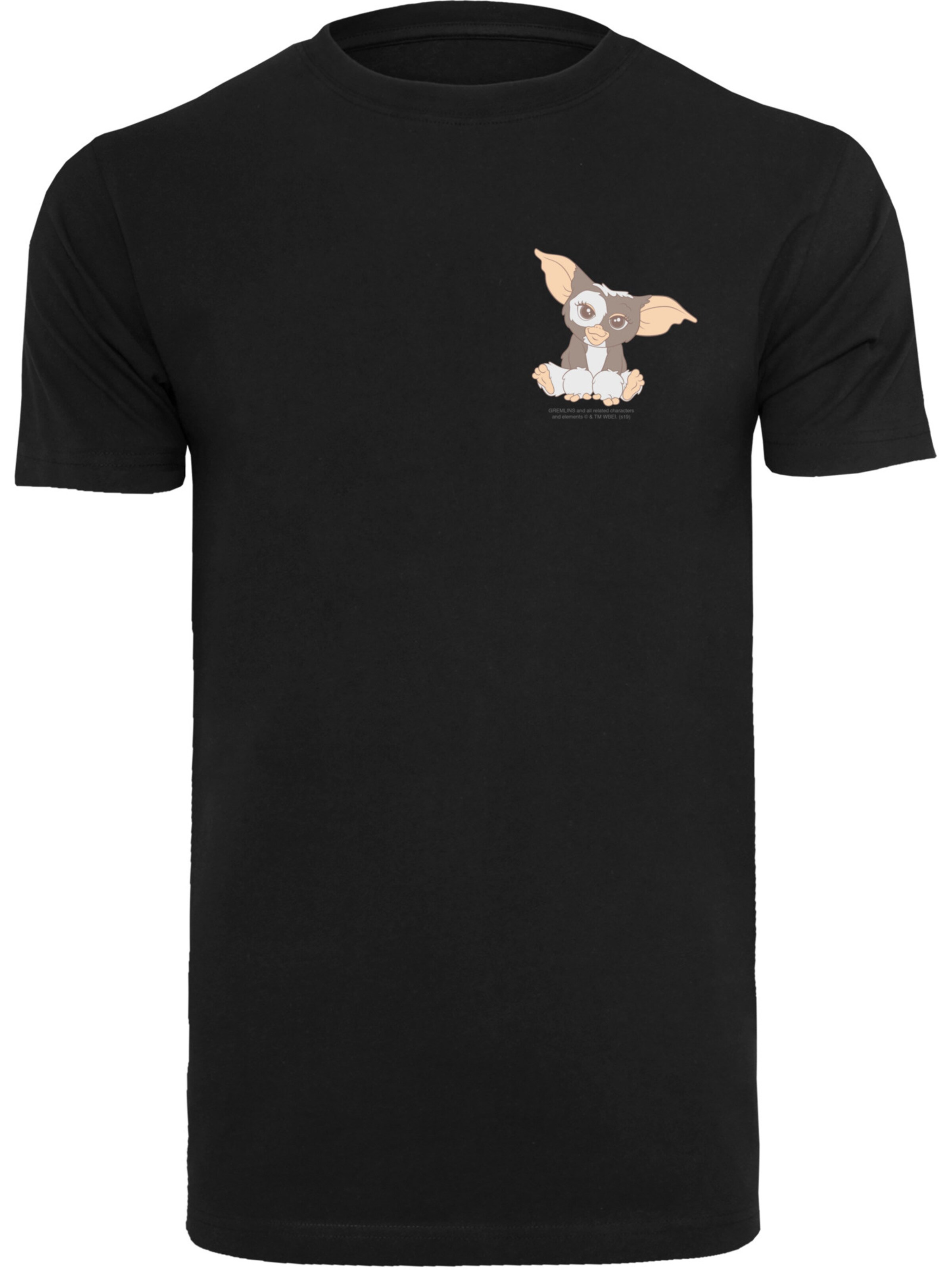 F4NT4STIC T-Shirt 'Gizmo' in Schwarz: Vorderseite