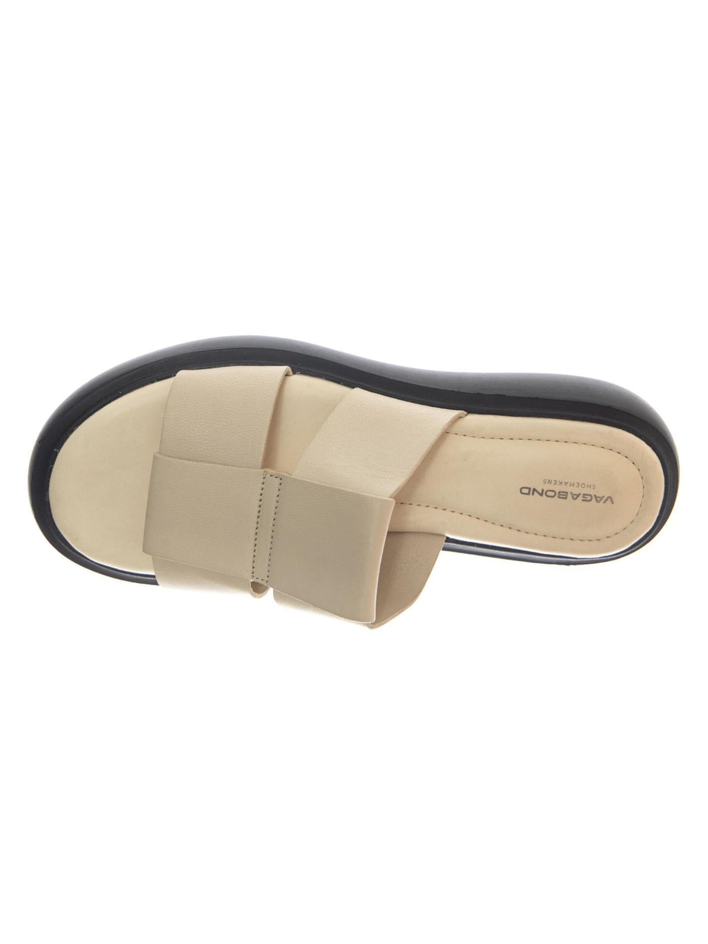 Mule 'BLENDA OFF WHITE GOAT LEATHER' VAGABOND SHOEMAKERS en beige