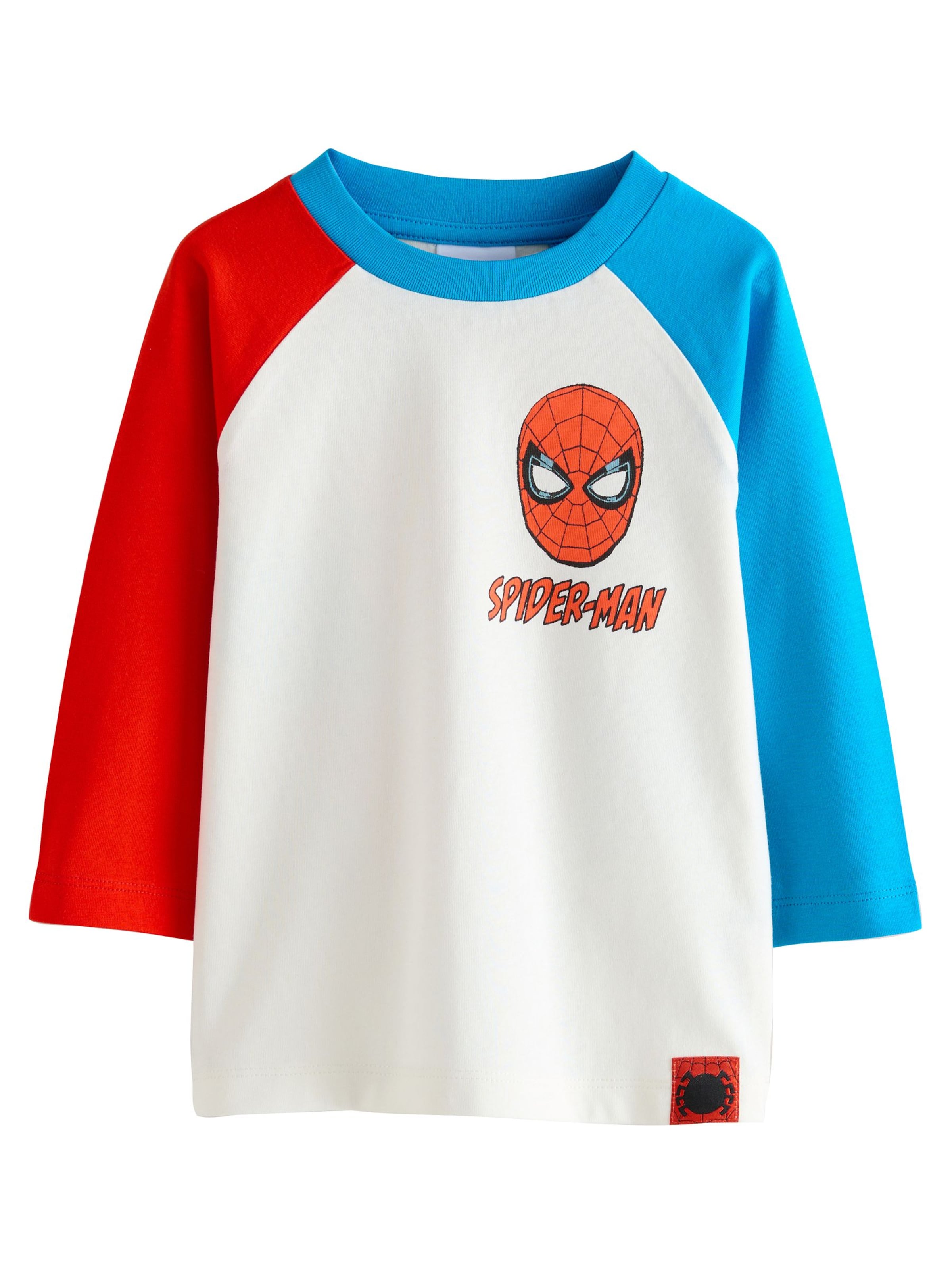 Maglietta 'Spider Man' di Next in bianco: frontale