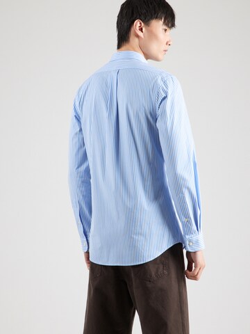 Coupe slim Chemise Polo Ralph Lauren en bleu