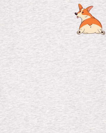T-shirt 'Corgi' Watapparel en blanc