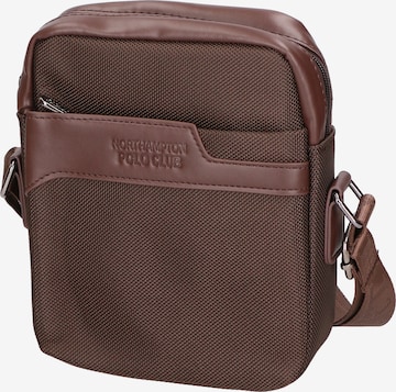 Northampton Polo Club Crossbody bag in Brown: front