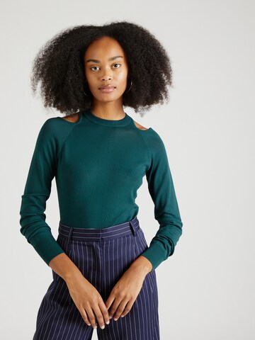 Pullover di rosemunde in verde: frontale