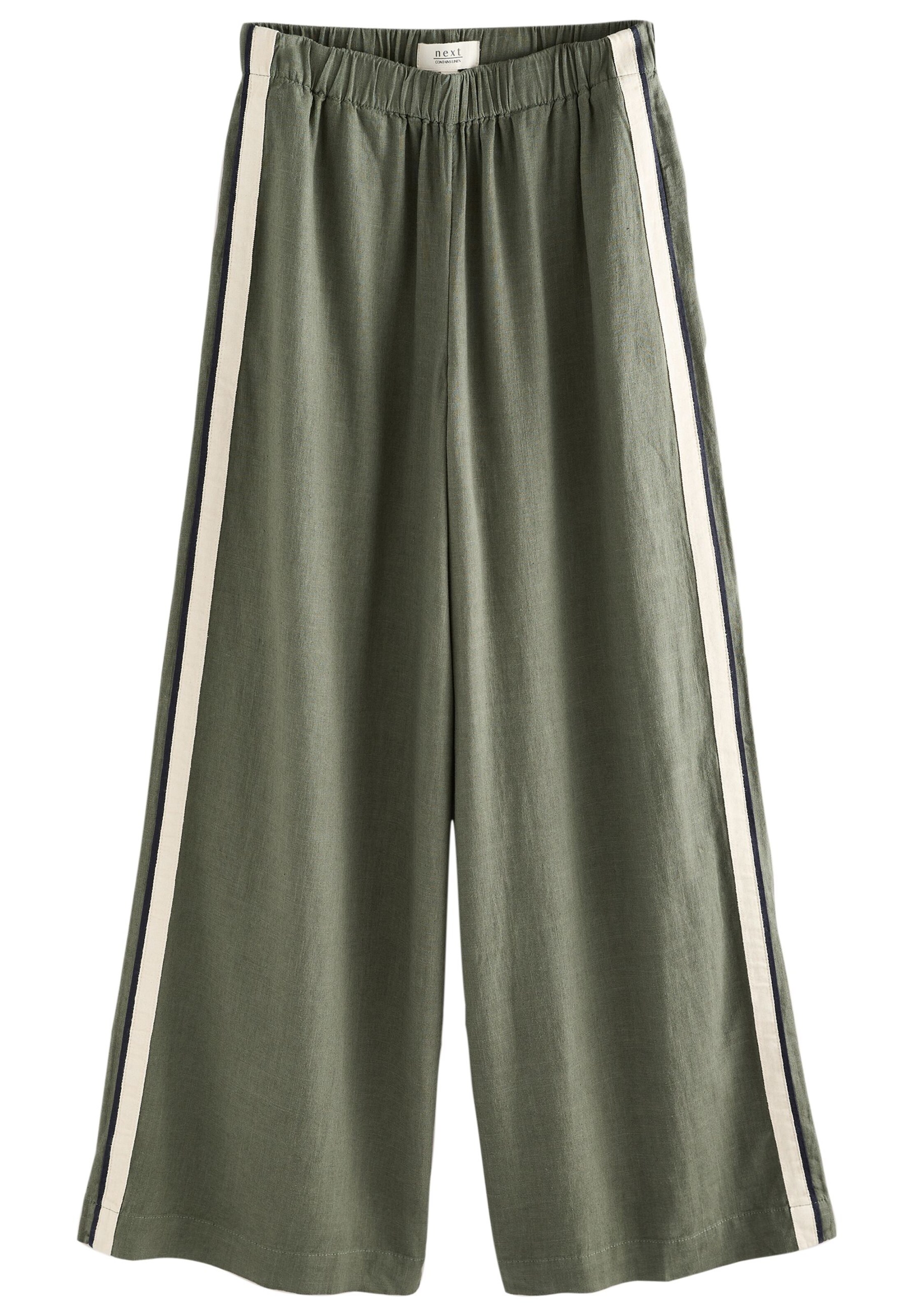 Next Широкий Штаны в Зеленый: спереди