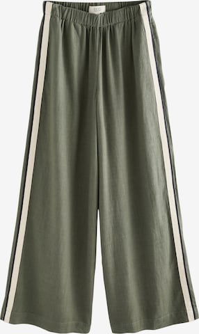 žalia Next Plačios klešnės Kelnės: priekis