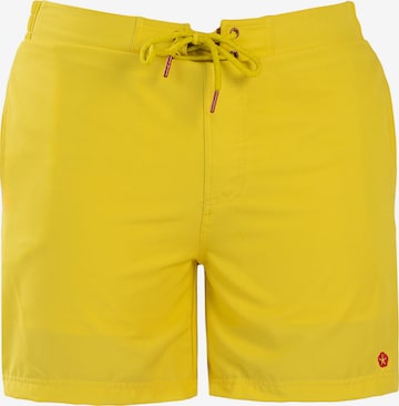 Maillot de bain de sport Frozen Cape en jaune : devant