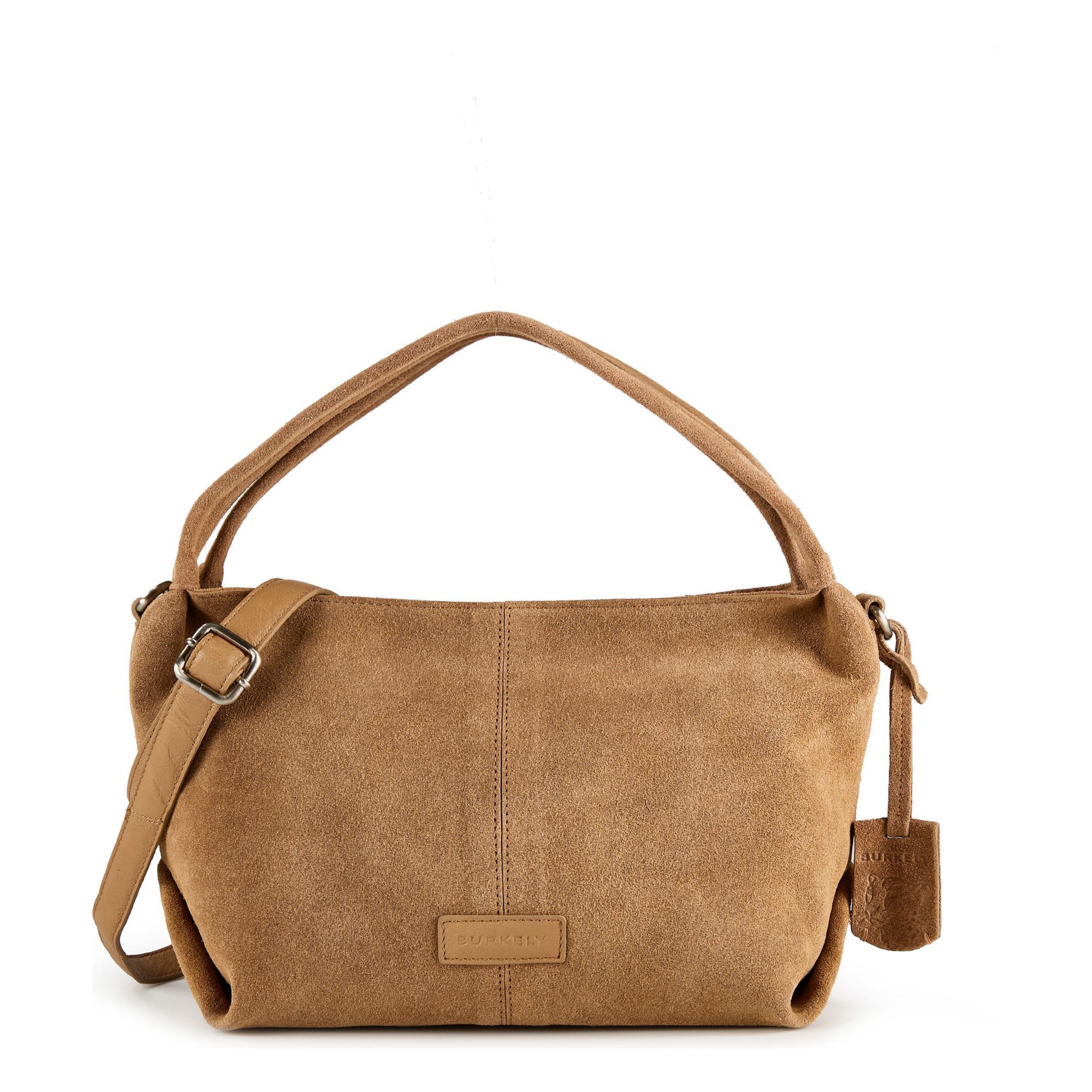 Burkely Schoudertas 'Vienna' in Beige: voorkant