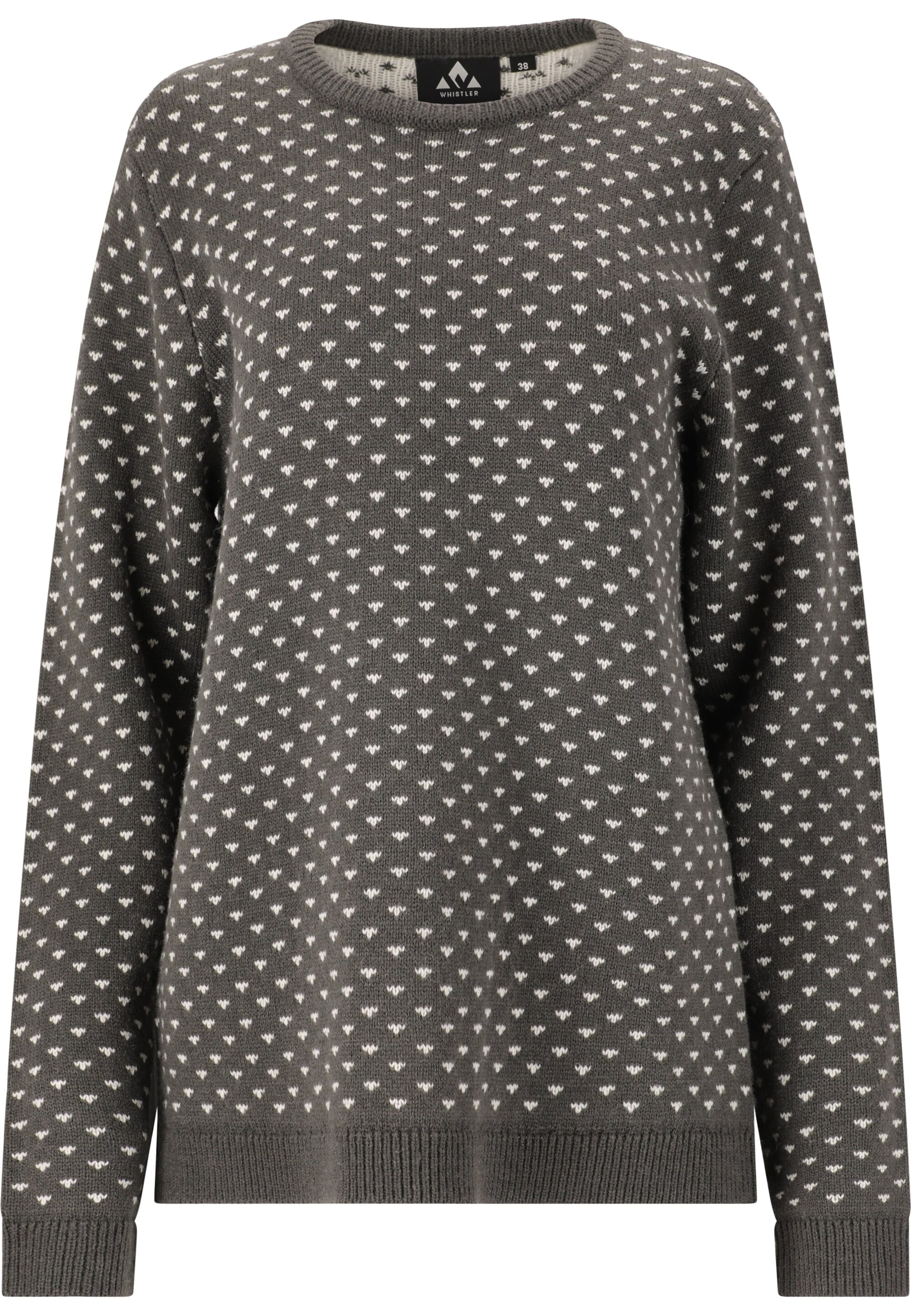 Whistler Pullover 'Borge' in Grau: Vorderseite