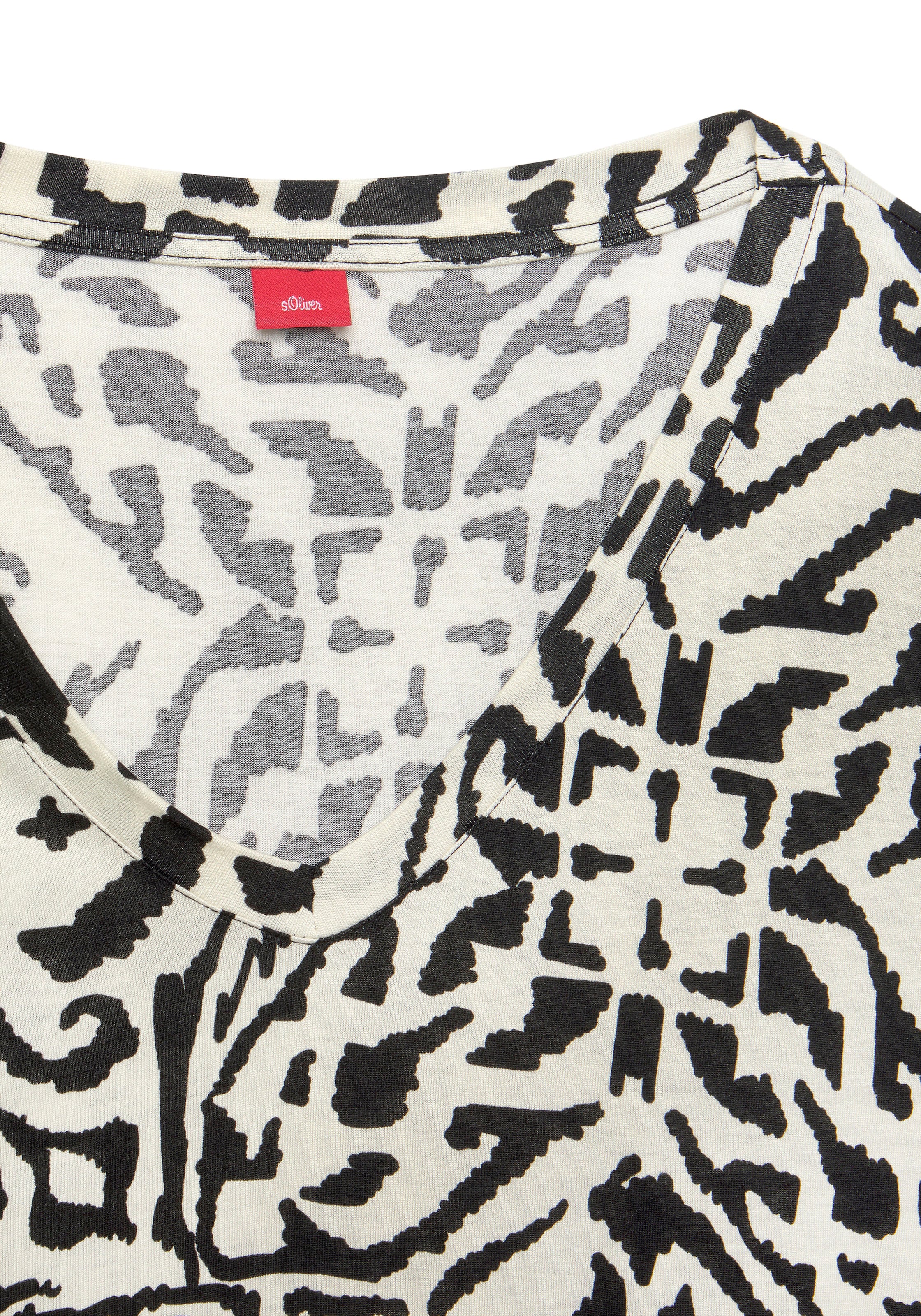 s.Oliver Sommarklänning i svart