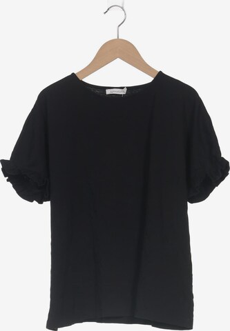 hessnatur Top & Shirt in XL in Black: front