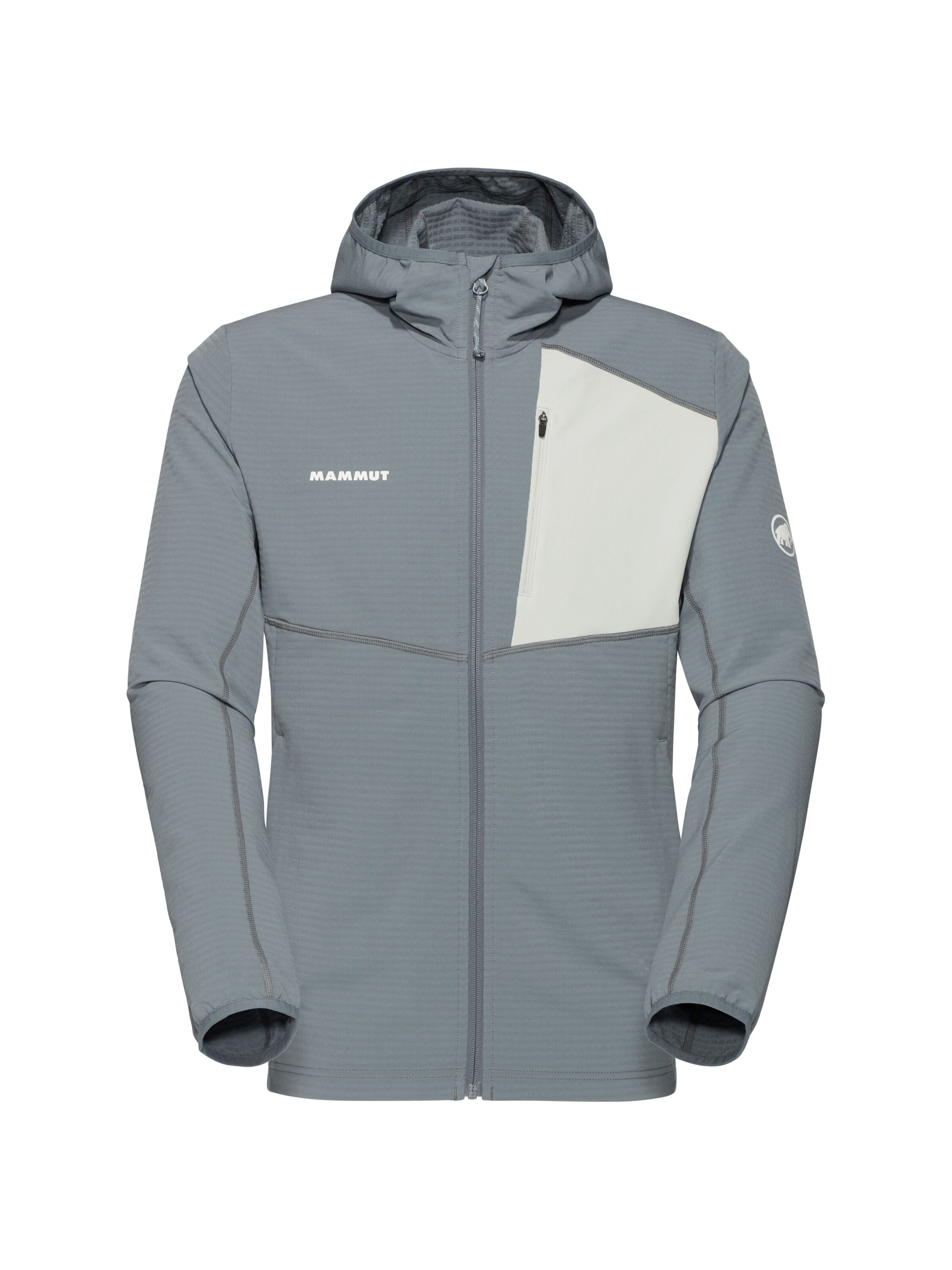 MAMMUT Funktionsjacke 'Madris Light' in Grau: Vorderseite
