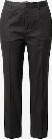 SCOTCH & SODA Tapered Pleated Pants 'Abott' in Black: front