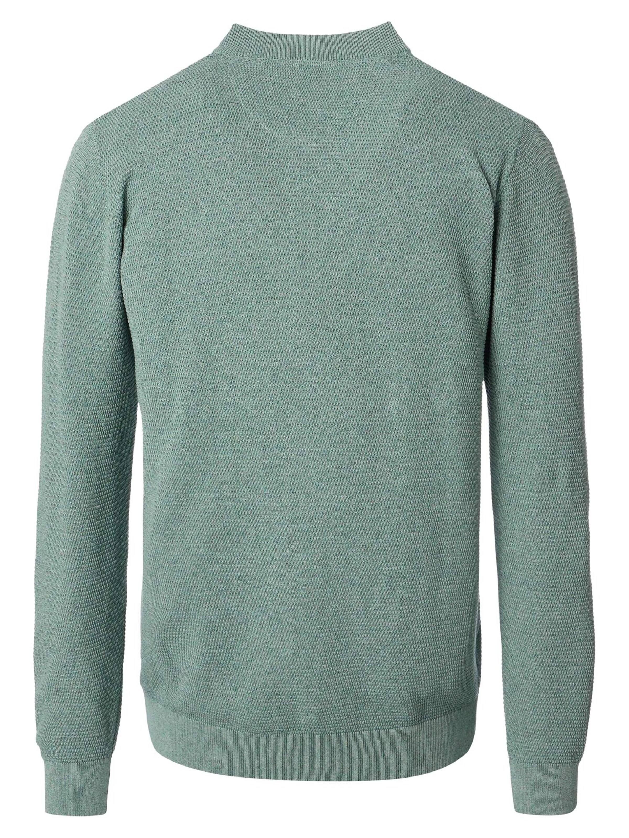 CASAMODA Knit Cardigan 'Basic' in Green