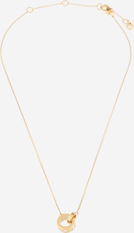 Chaîne 'Set In Stone Interlink Pendant' Kate Spade en or : devant