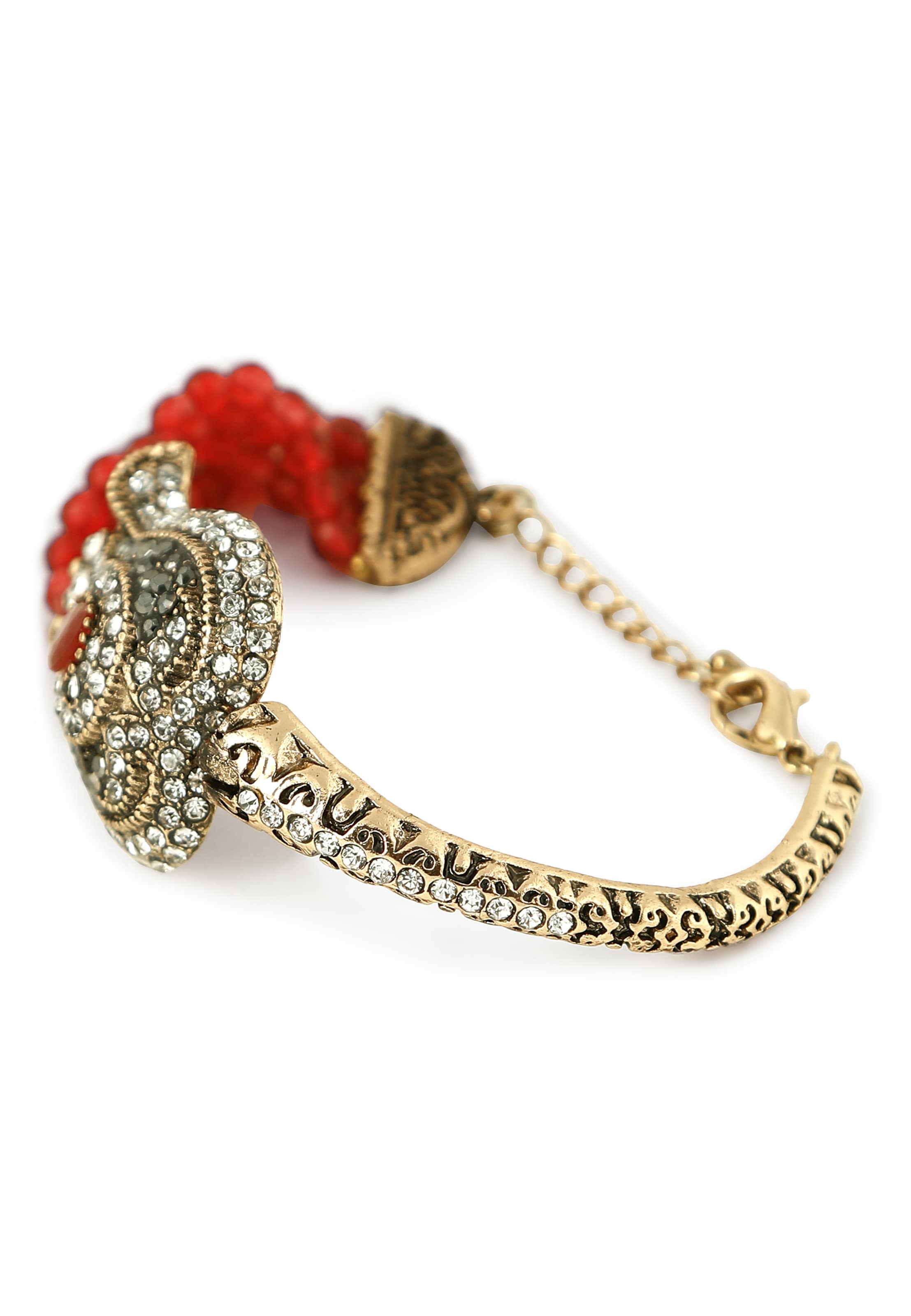 SOHI - Pulseira 'Genesis' em vermelho