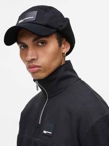 Șapcă de la KARL LAGERFELD JEANS pe negru