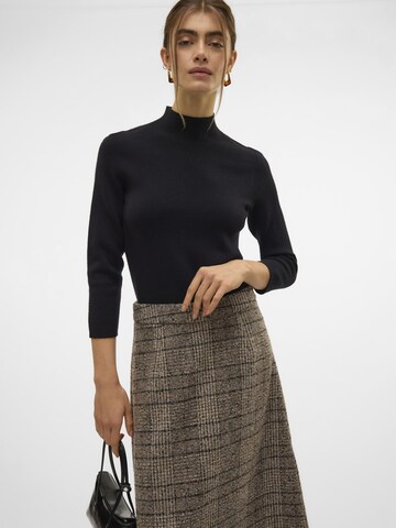 VERO MODA Trui 'Gold' in Zwart