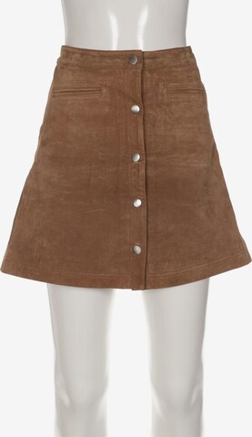 ONLY Skirt in XS in Brown: front