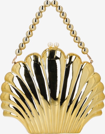 Pochette faina en or : devant