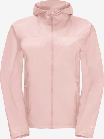 JACK WOLFSKIN Athletic Jacket in Pink: front