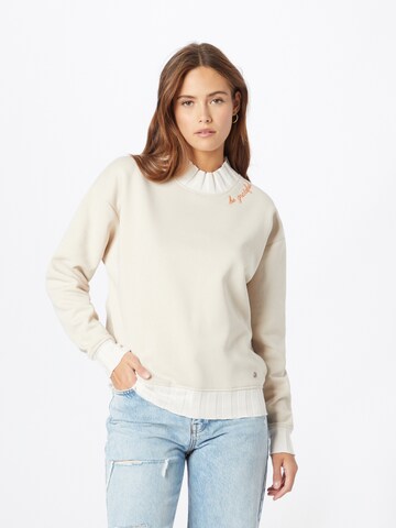 Key Largo - Sudadera 'GRATEFUL' en beige: frente