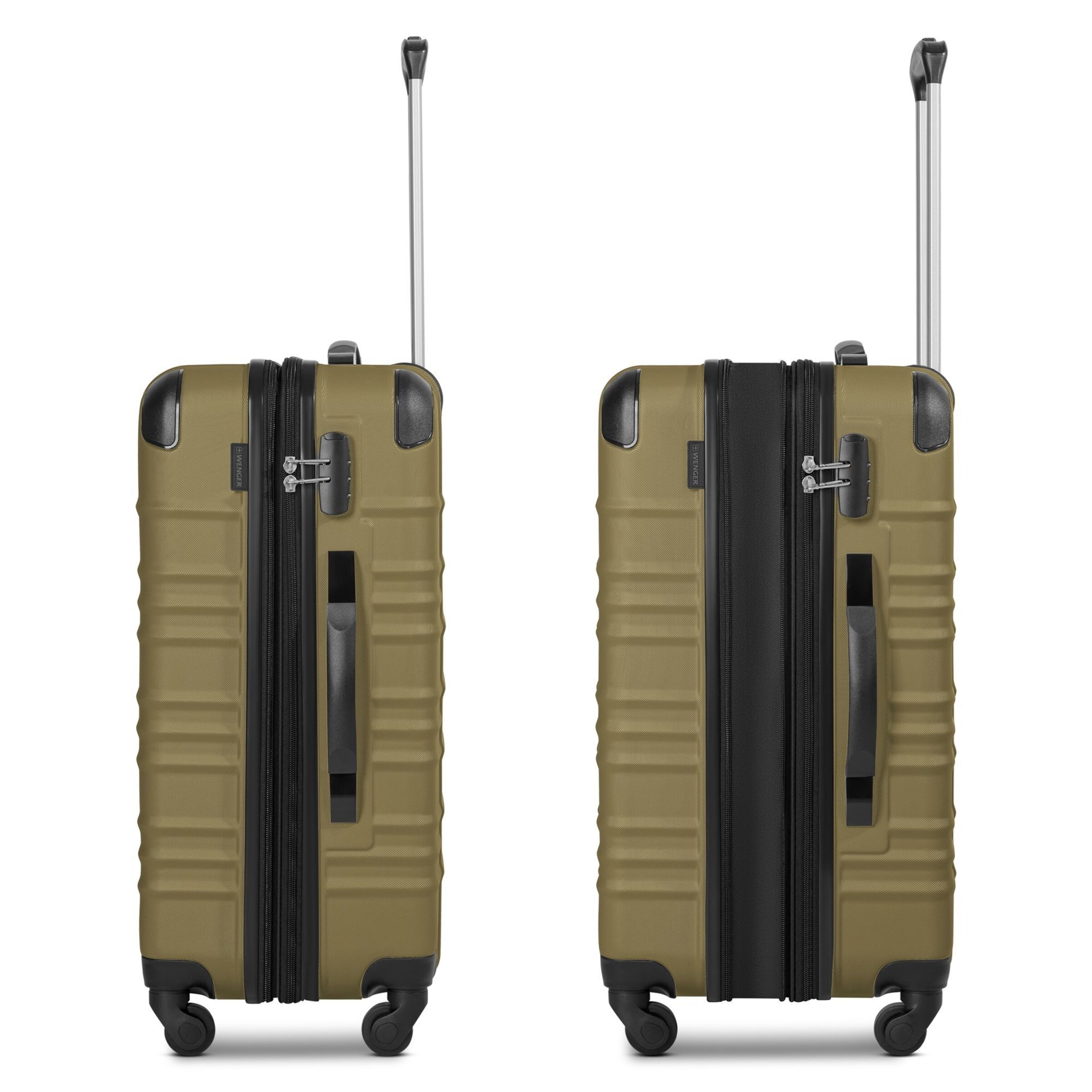 WENGER Suitcase set 'Amplar Evo' in Green