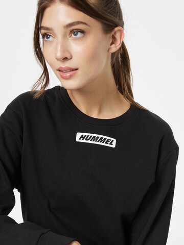 Hummel Sportsweatshirt in Schwarz