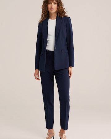WE Fashion Slim fit Pants in Blue