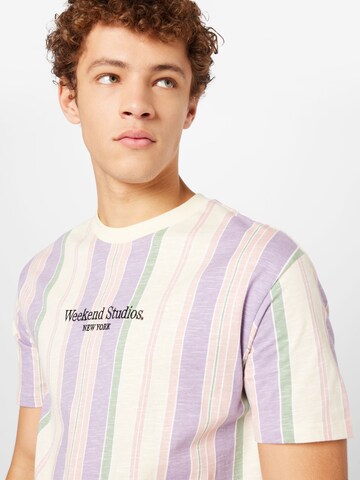 Cotton On - Camisa 'DOWNTOWN' em roxo