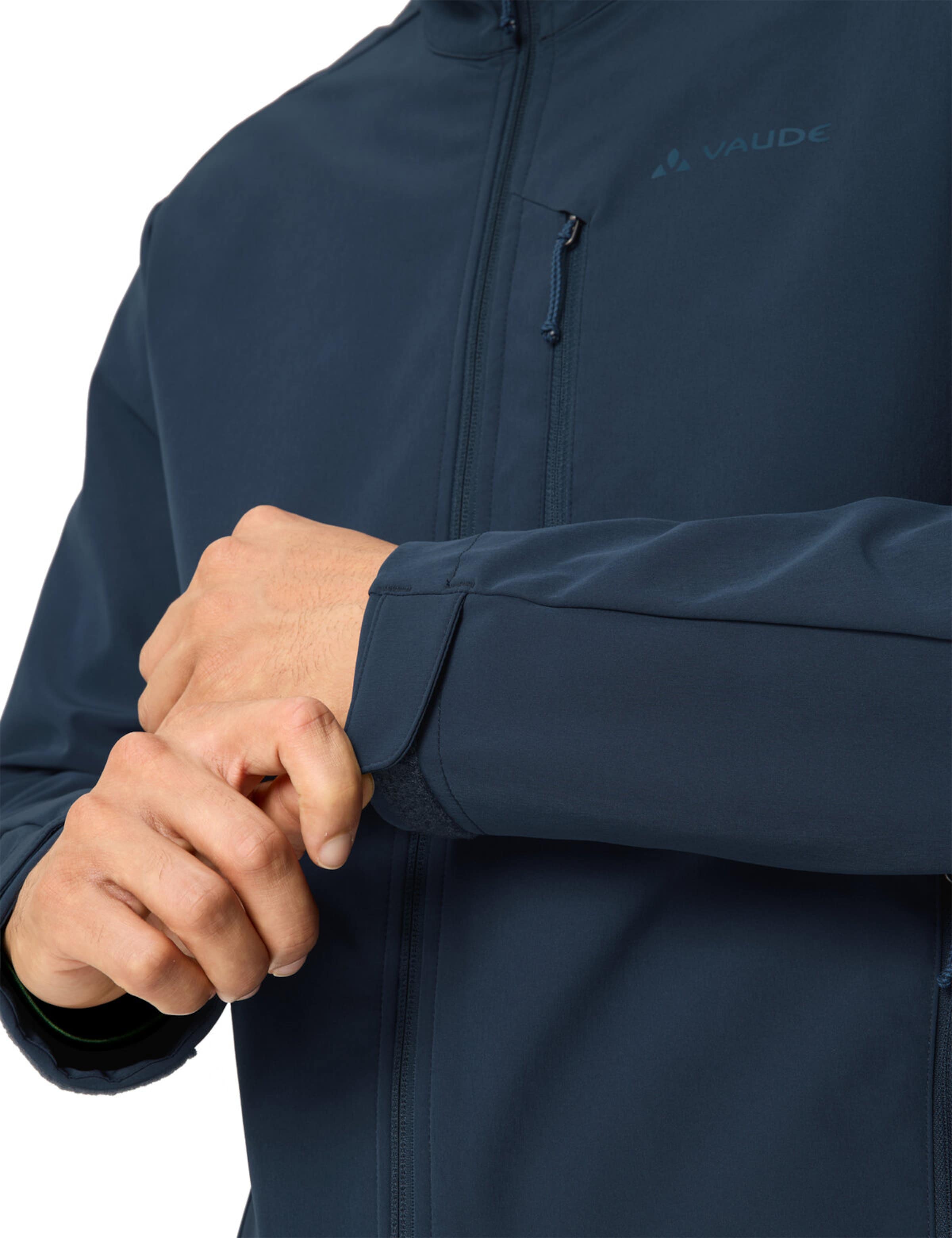 VAUDE Outdoorjas 'Cyclone V' in Blauw