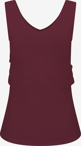 dayê rose Top 'Ivy' in Rot: Vorderseite