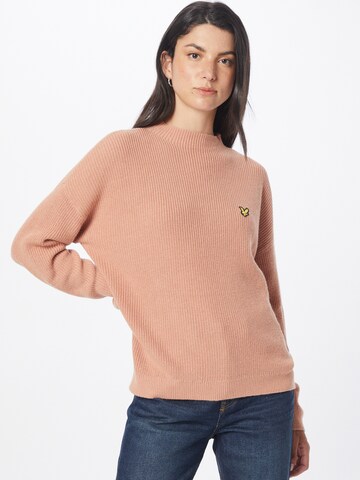 Lyle & Scott Sweater in Orange: front