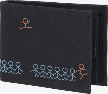 Porte-monnaies 'New Cryptan' OXMOX en gris : devant