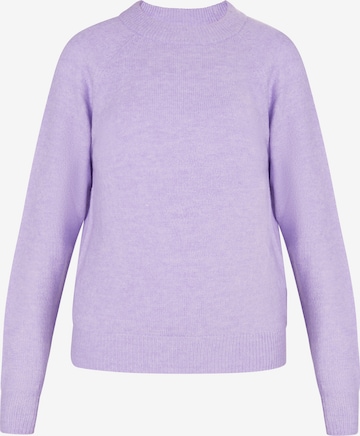 Pull-over MYMO en violet : devant